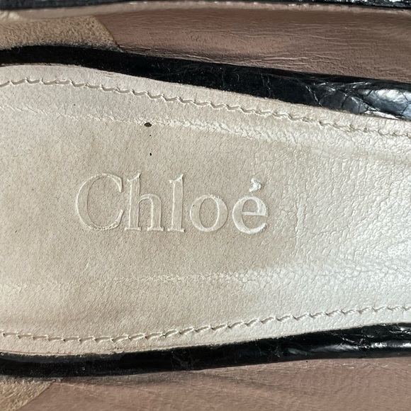 Chloe reptile look pumps - Picture 6 of 11